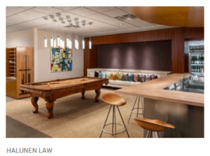 Halunen Law Offices Pool Table